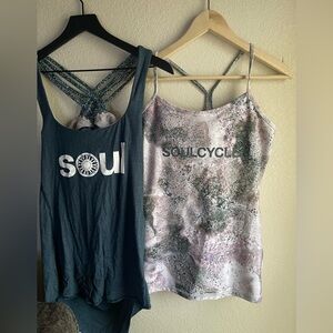 lululemon soul cycle bundle two tanks